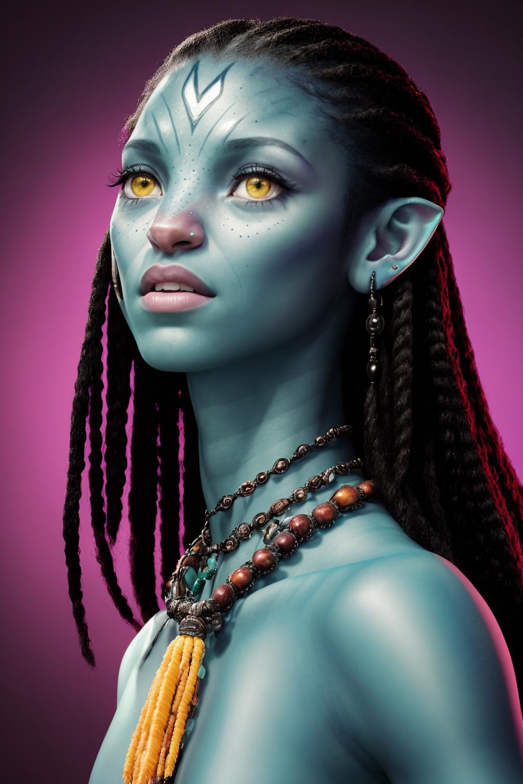 Avatar inspired collection pt. 2 💙: Neytiri necklace • • • • • •48.88$ |  Instagram